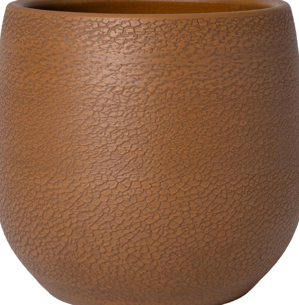 Intratuin bloempot Billi donkerbruin D 22 H 20 cm