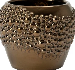 Intratuin bloempot Billie koper D 16,5 H 14 cm