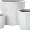 Intratuin bloempot Blad wit D 18 H 16 cm