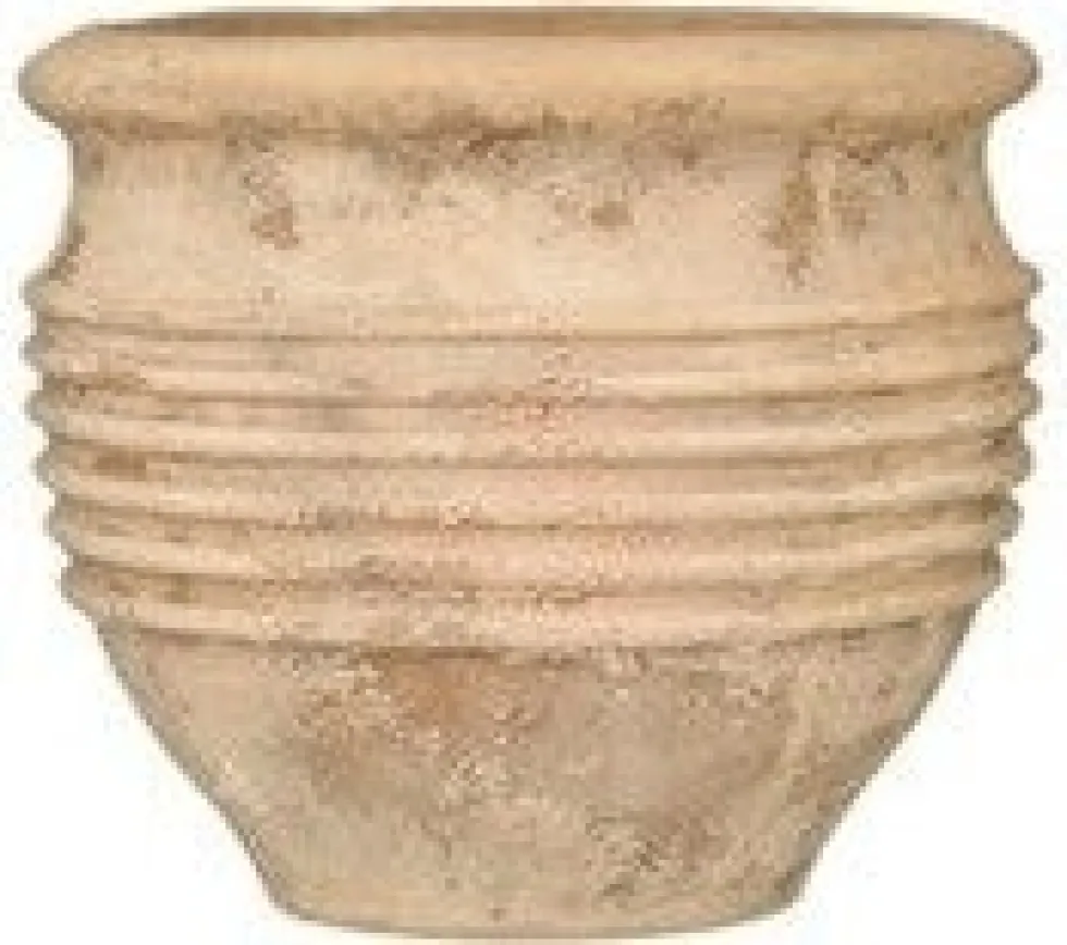 Intratuin bloempot Blond Beige D 57 H 48 cm