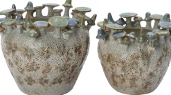 Intratuin bloempot Boa beige D 20,5 H 20 cm