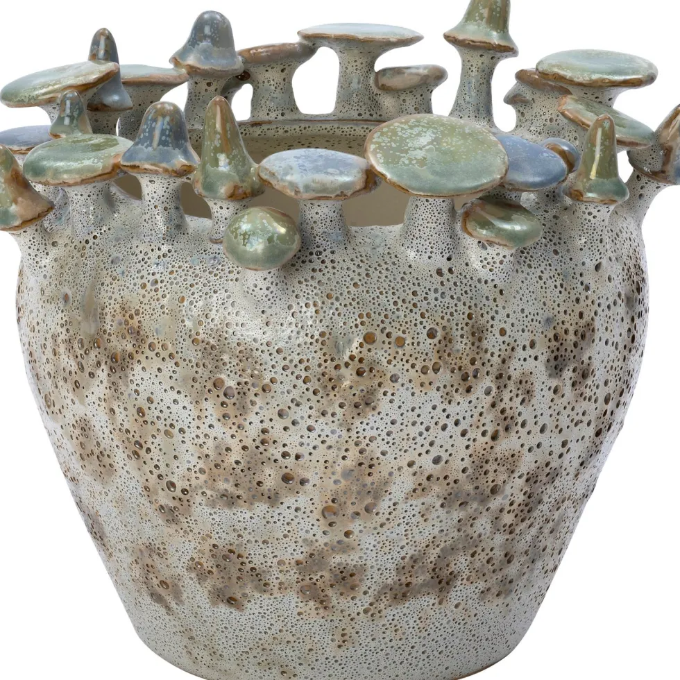 Intratuin bloempot Boa beige D 22,5 H 22 cm