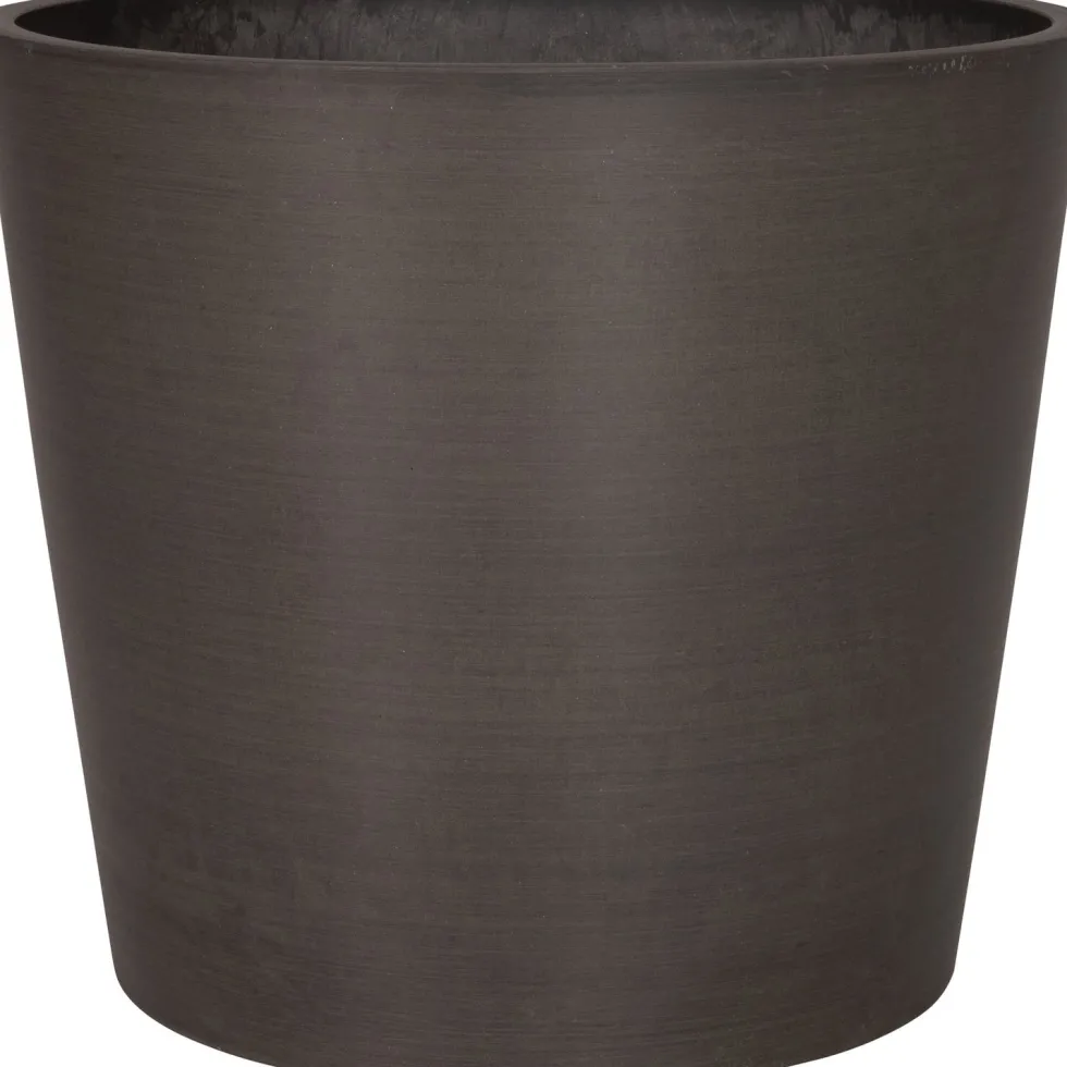 Intratuin bloempot Boaz donkergrijs D 40 H 35,5 cm