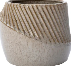 Intratuin bloempot Bohan bruin D 15 H 12 cm