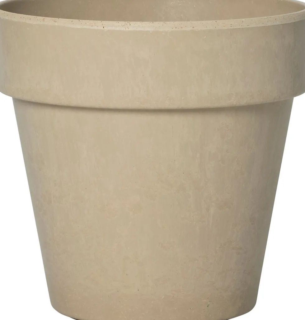 Intratuin bloempot Bram taupe D 36 H 34 cm