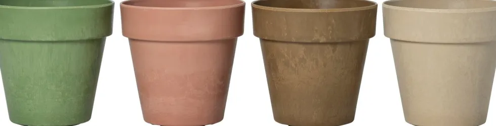 Intratuin bloempot Bram terracotta D 30 H 29 cm