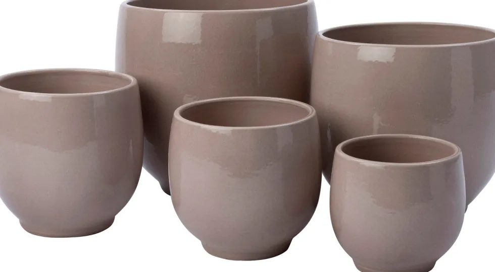 Intratuin bloempot Brany roze D 27 H 25 cm