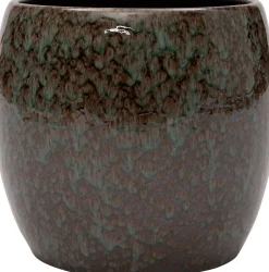 Intratuin bloempot Braz groen D 16 H 16 cm