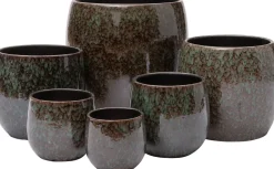 Intratuin bloempot Braz groen D 38 H 38 cm