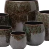Intratuin bloempot Braz groen D 18 H 18 cm