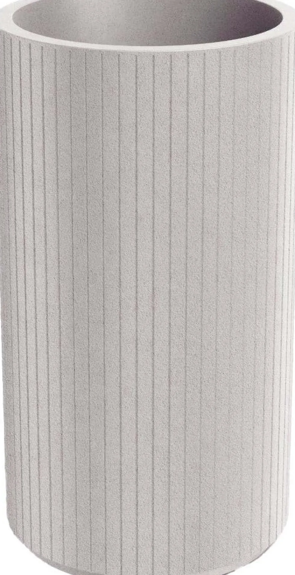 Intratuin bloempot Busto taupe D 40 H 53 cm