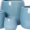 Intratuin bloempot Cala blauw D 17 H 15 cm