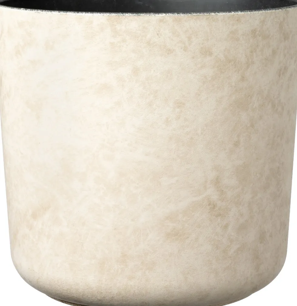 Intratuin bloempot Celand beige D 21,9 H 20 cm