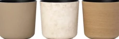 Intratuin bloempot Celand beige D 14,5 H 13,31 cm