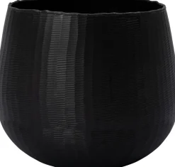 Intratuin bloempot Celest zwart D 25 H 22 cm