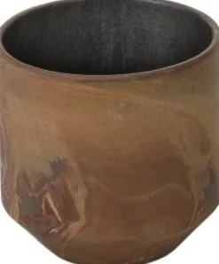 Intratuin bloempot Chavi bruin D 11,5 H 12 cm