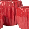 Intratuin bloempot Cira rood D 17 H 15 cm