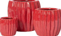 Intratuin bloempot Cira rood D 17 H 15 cm