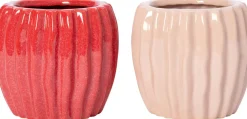 Intratuin bloempot Cira roze D 14 H 12 cm
