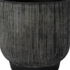 Intratuin bloempot Cort zwart D 12 H 12 cm