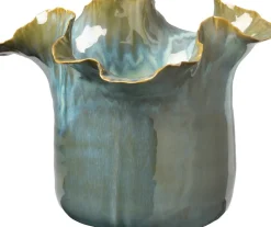 Intratuin bloempot Danea groen D 22 H 18 cm