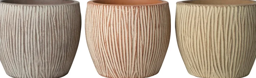 Intratuin bloempot Dave geel D 23 H 19 cm