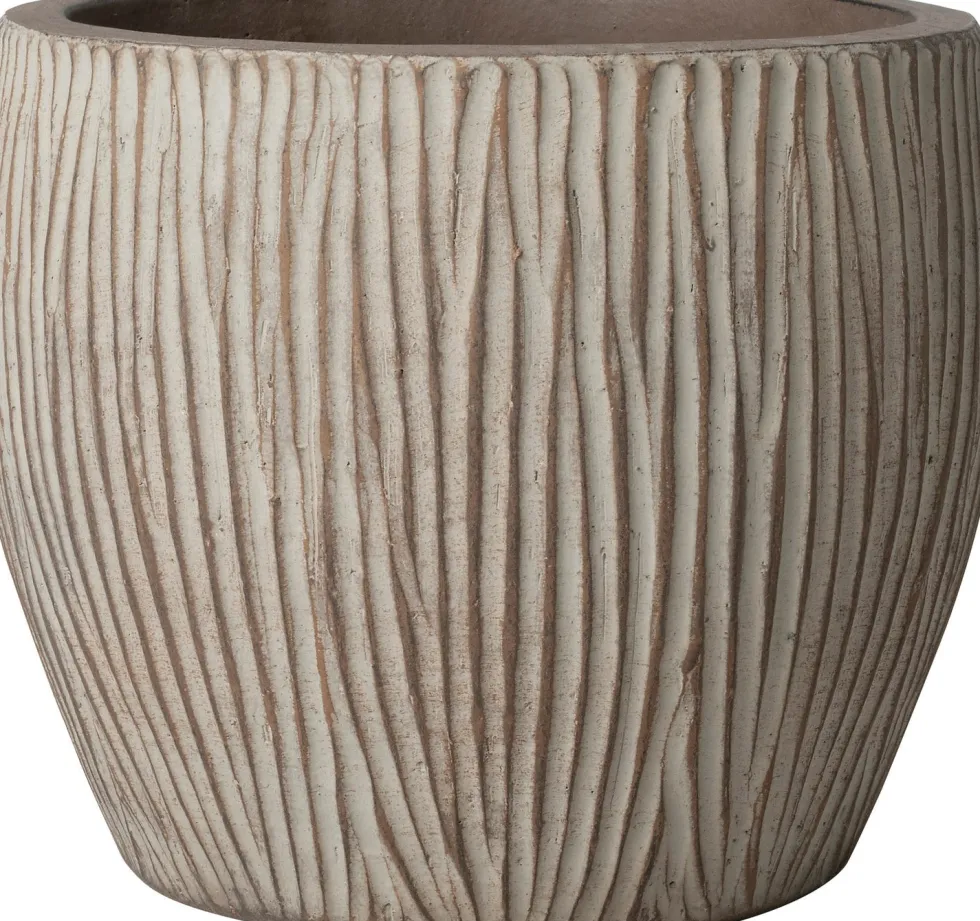 Intratuin bloempot Dave taupe D 29 H 24 cm