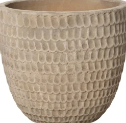 Intratuin bloempot Demi beige D 40 H 30 cm