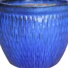 Intratuin bloempot Den Haag blauw D 64 H 53 cm