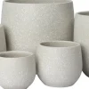 Intratuin bloempot Dinan crème D 16 H 14 cm