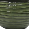 Intratuin bloempot Eddie groen D 55 H 36 cm