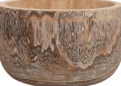 Intratuin bloempot Eddie naturel D 28 H 16 cm