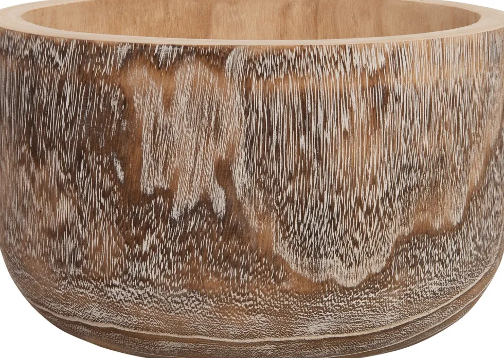 Intratuin bloempot Eddie naturel D 34 H 20 cm