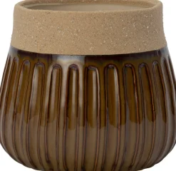 Intratuin bloempot Eden bruin D 11 H 9,5 cm