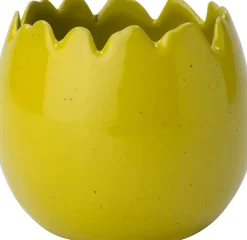 Intratuin bloempot Ega geel D 10 H 9 cm