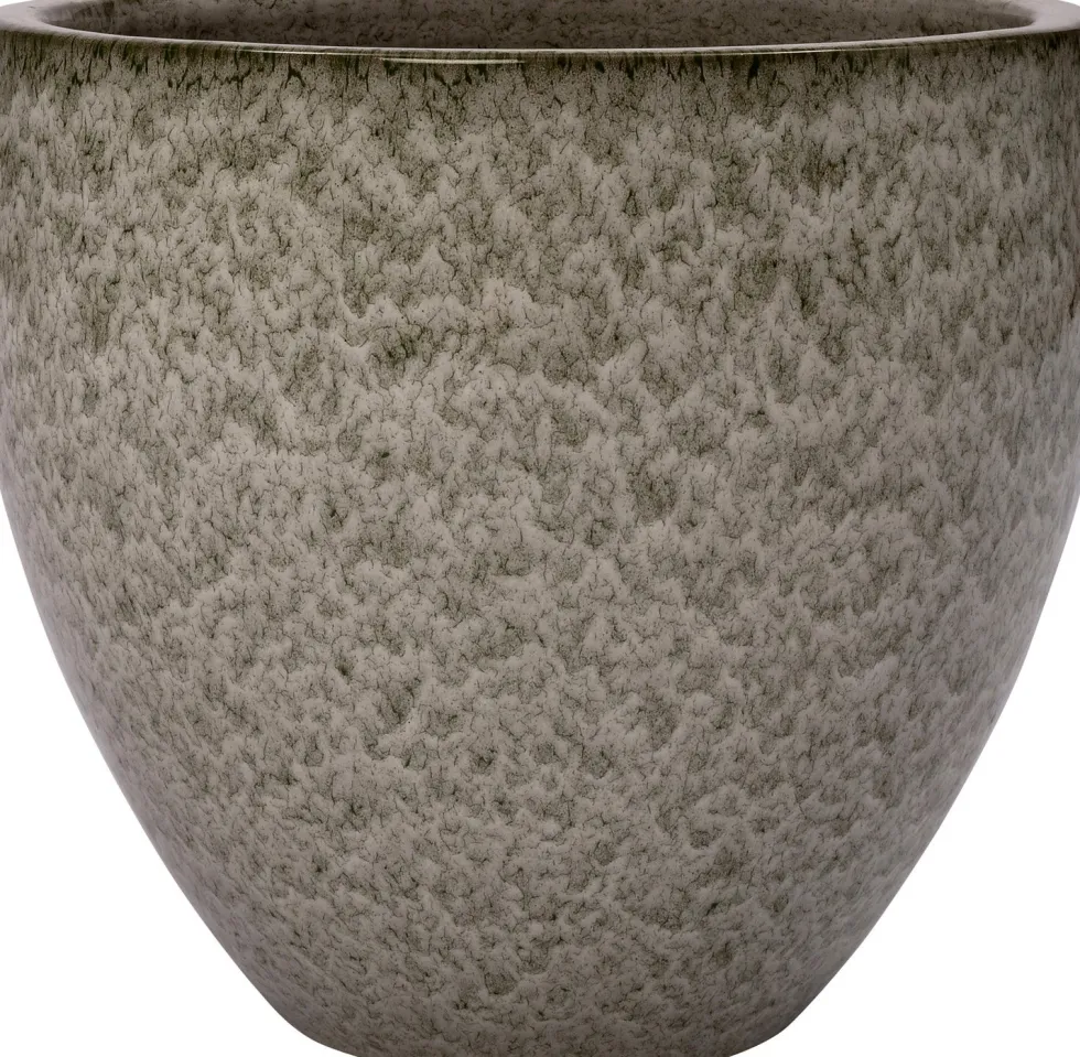 Intratuin bloempot Egg crème D 34 H 31 cm