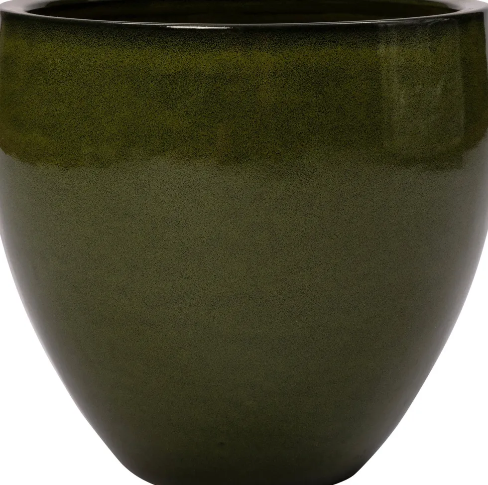 Intratuin bloempot Egg groen D 42 H 37 cm