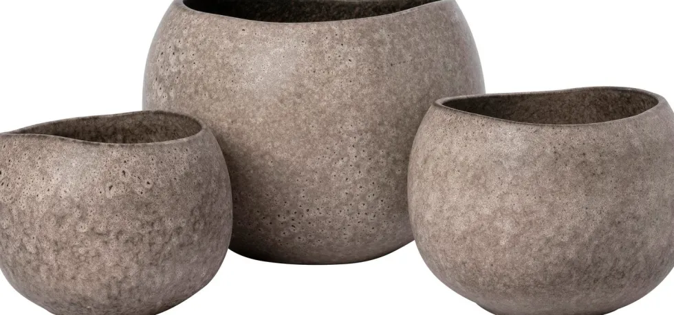 Intratuin bloempot Eilat bruin D 16 H 12 cm