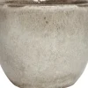 Intratuin bloempot eivorm grijs D 21,5 H 18,5 cm