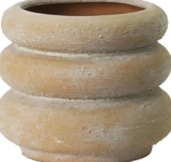 Intratuin bloempot Elian bruin D 22 H 18 cm