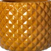 Intratuin bloempot Ellis geel D 20 H 19 cm