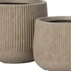 Intratuin bloempot Elune taupe D 16,5 H 13,4 cm