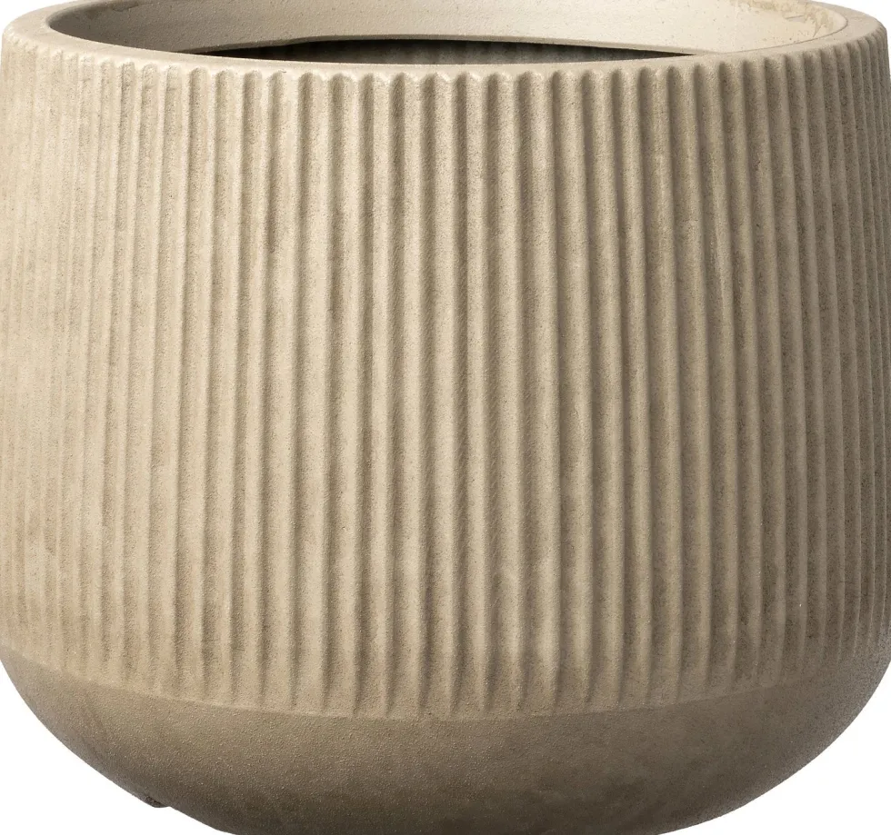 Intratuin bloempot Elune taupe D 21 H 17 cm