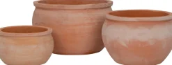 Intratuin bloempot Eunice terracotta D 37 H 22 cm