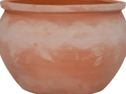 Intratuin bloempot Eunice terracotta D 26 H 15 cm