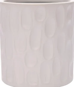 Intratuin bloempot Fado wit D 17 H 17 cm