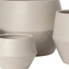 Intratuin bloempot Fara beige D 29 H 20 cm