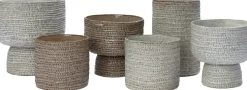Intratuin bloempot Fem bruin D 17,5 H 15 cm