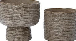Intratuin bloempot Fem bruin D 17,5 H 15 cm