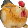 Intratuin bloempot Finca bruin / geel 27,5 x 22 x 20 cm